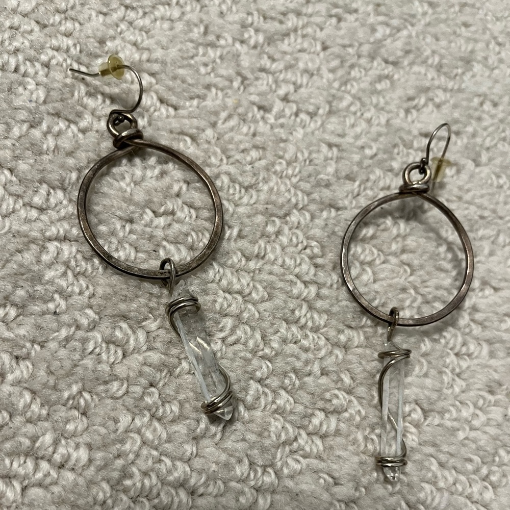 Crystal Dangle Earrings